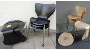 Weggooien Aangenaam kennis te maken Kinderachtig Vlinderstoel reparatie ✔️ Fritz Hansen Verlijmen Arne Jacobsen 7