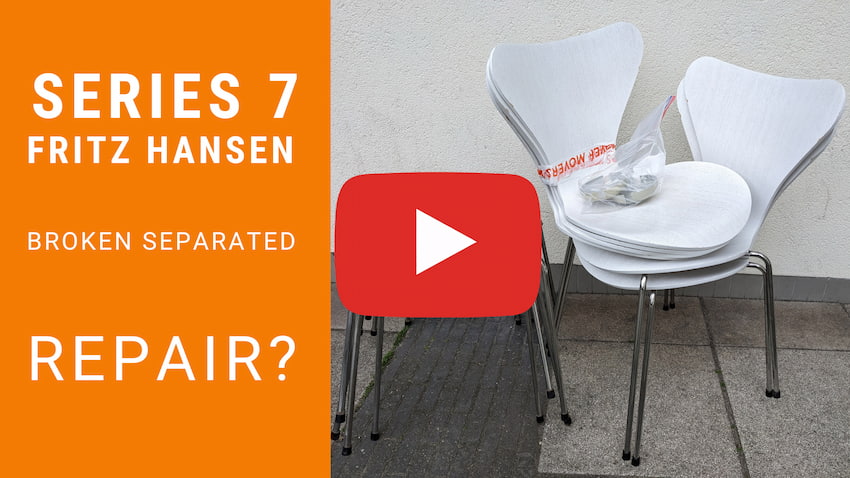 fritz hansen repair chair series 7